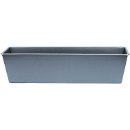 Tava cozonac 30 x 10.5 cm dreptunghiulara neagra